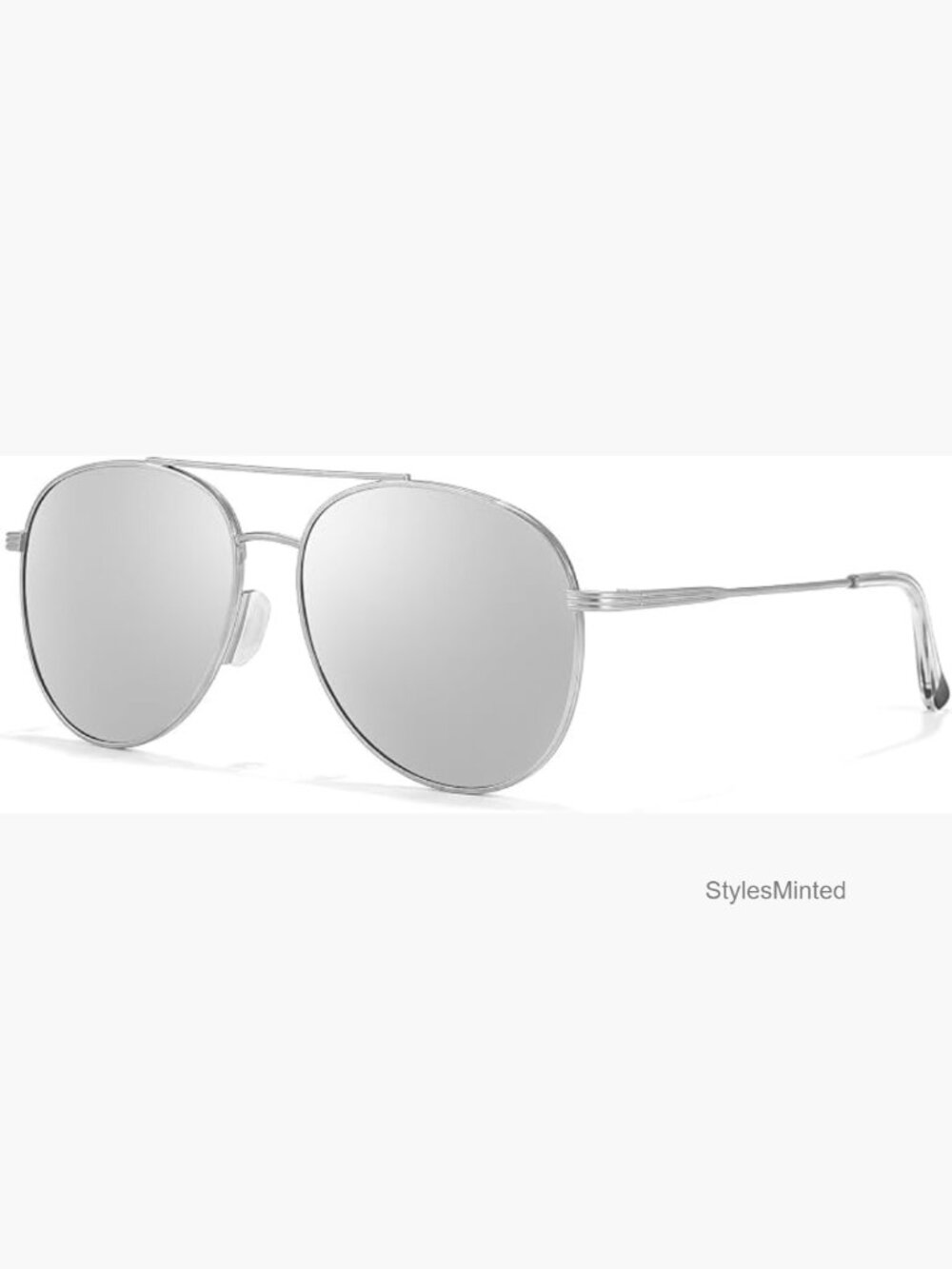 Tangle Free Aviator Sunglasses Polarized UV400 Metal Frame Shades